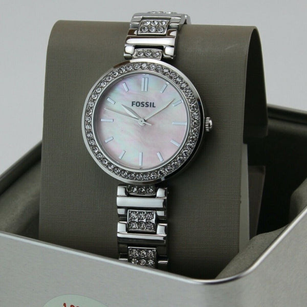 Fossil KARLI THREE-HAND STAINLESS STEEL de Mujer - BQ3182